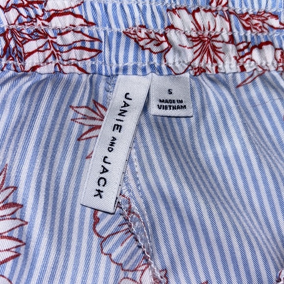 Janie & Jack Floral Striped Joggers - Picture 7 of 8